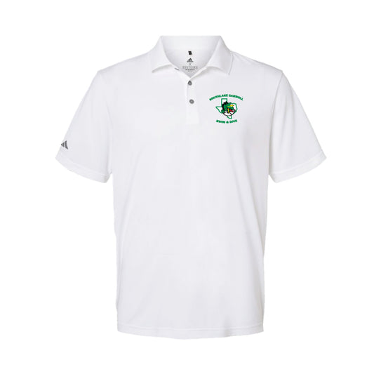 Carroll Swim & Dive Logo Adidas Performance Polos