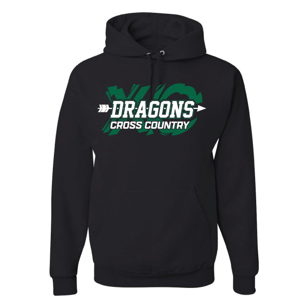 CMS "Dragons Cross Country" Jerzees Pullover Hoodie