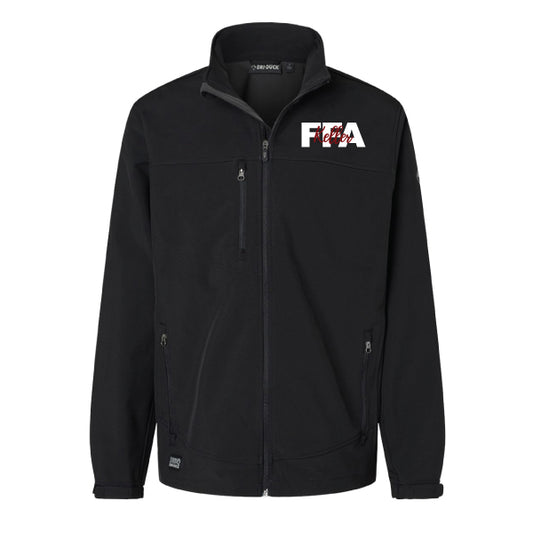 Keller FFA Embroidered Dri Duck Poly Spandex Motion Softshell Jacket