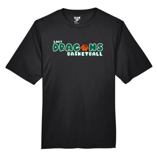 CMS "Lady Dragons Basketball" Team 365 Zone Performance Tee